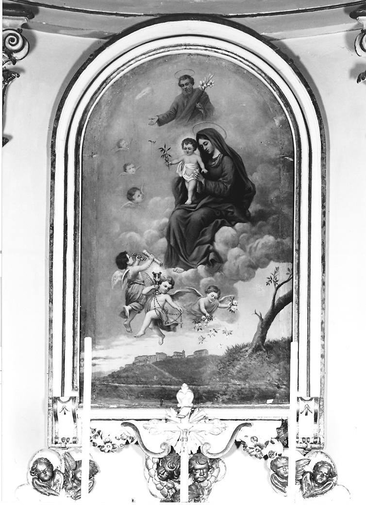 Sacra Famiglia (dipinto) - ambito marchigiano (sec. XIX)
