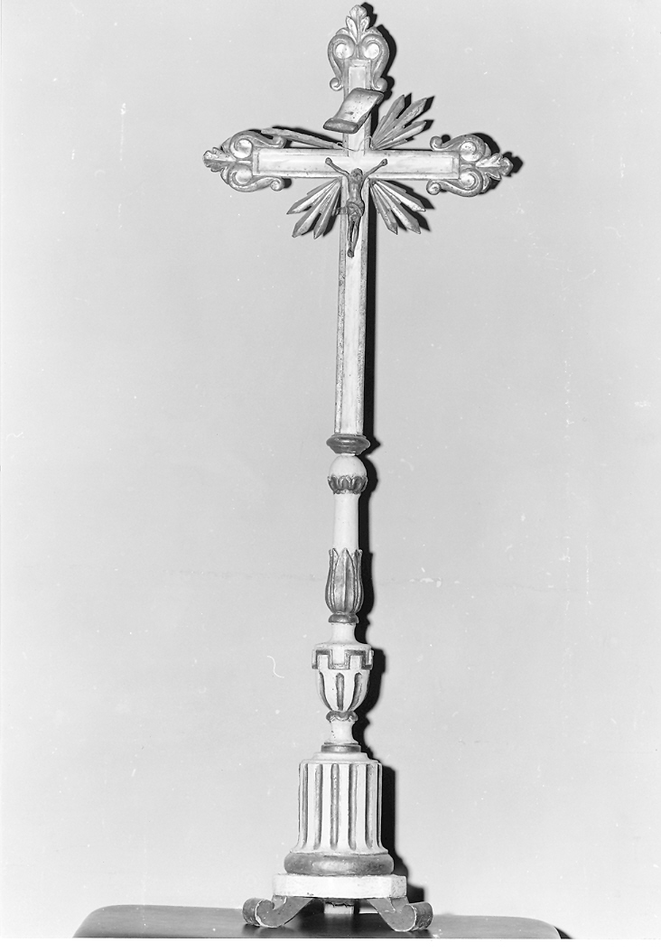croce d'altare - bottega marchigiana (ultimo quarto sec. XVIII)