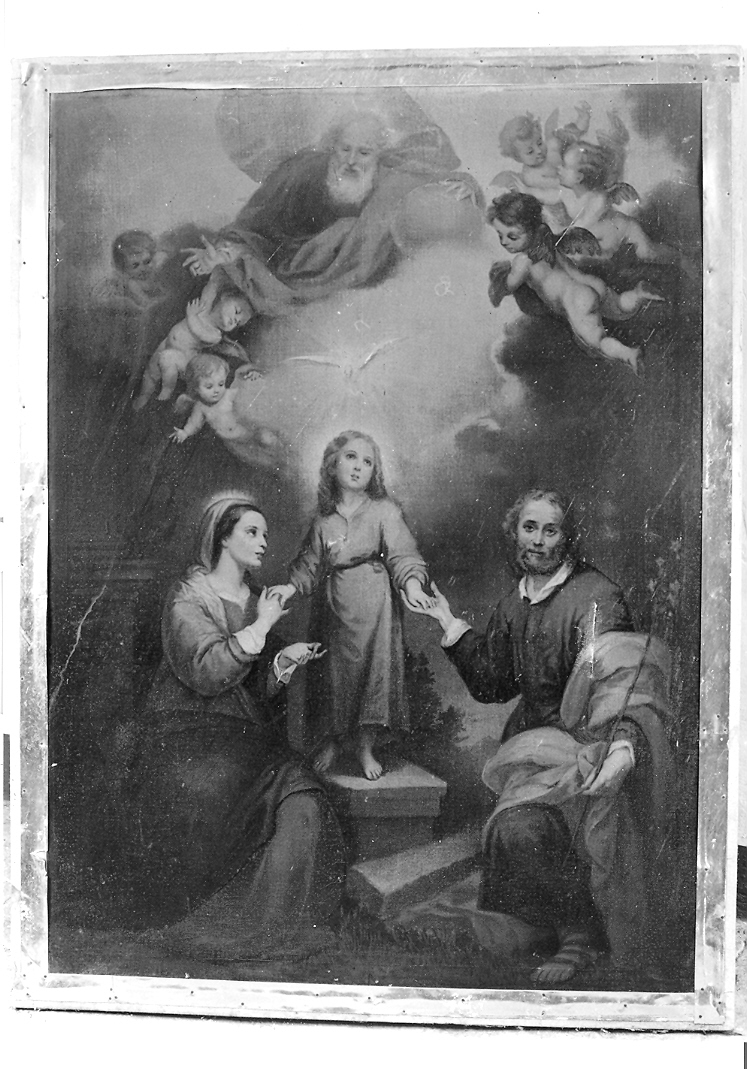 Sacra Famiglia (dipinto) - ambito marchigiano (seconda metà sec. XVIII)