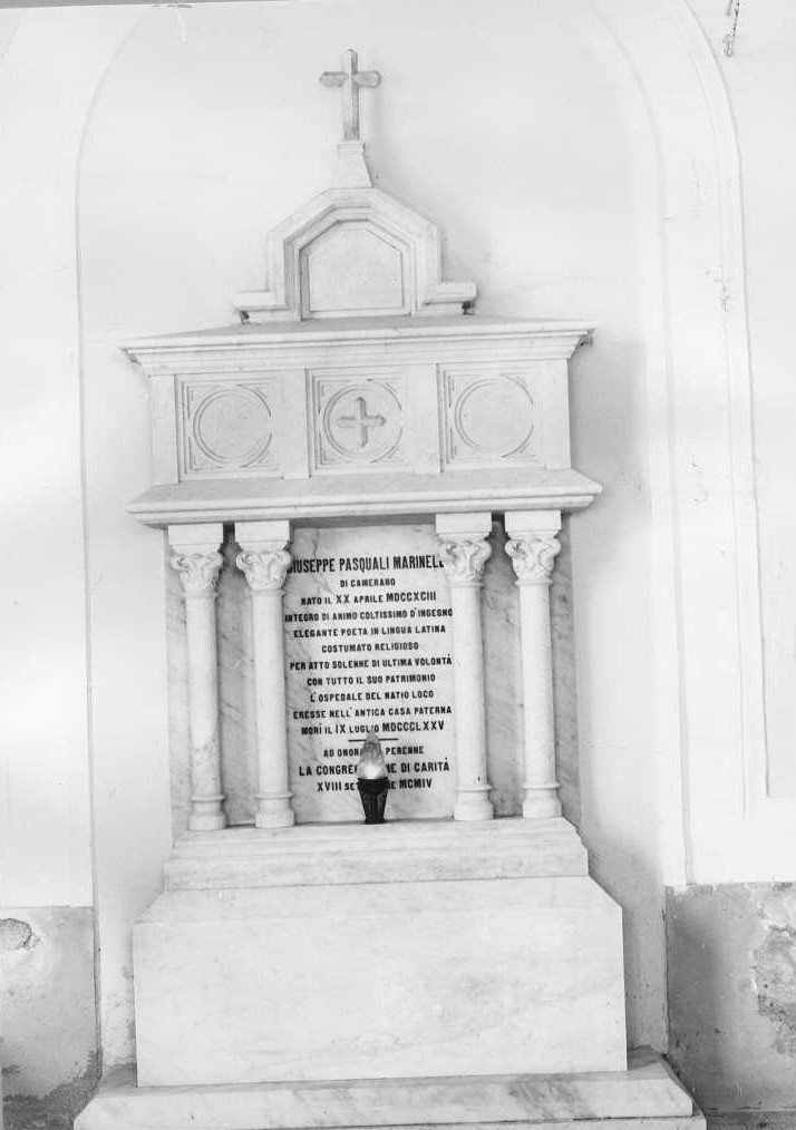 monumento funebre - bottega marchigiana (inizio sec. XX)