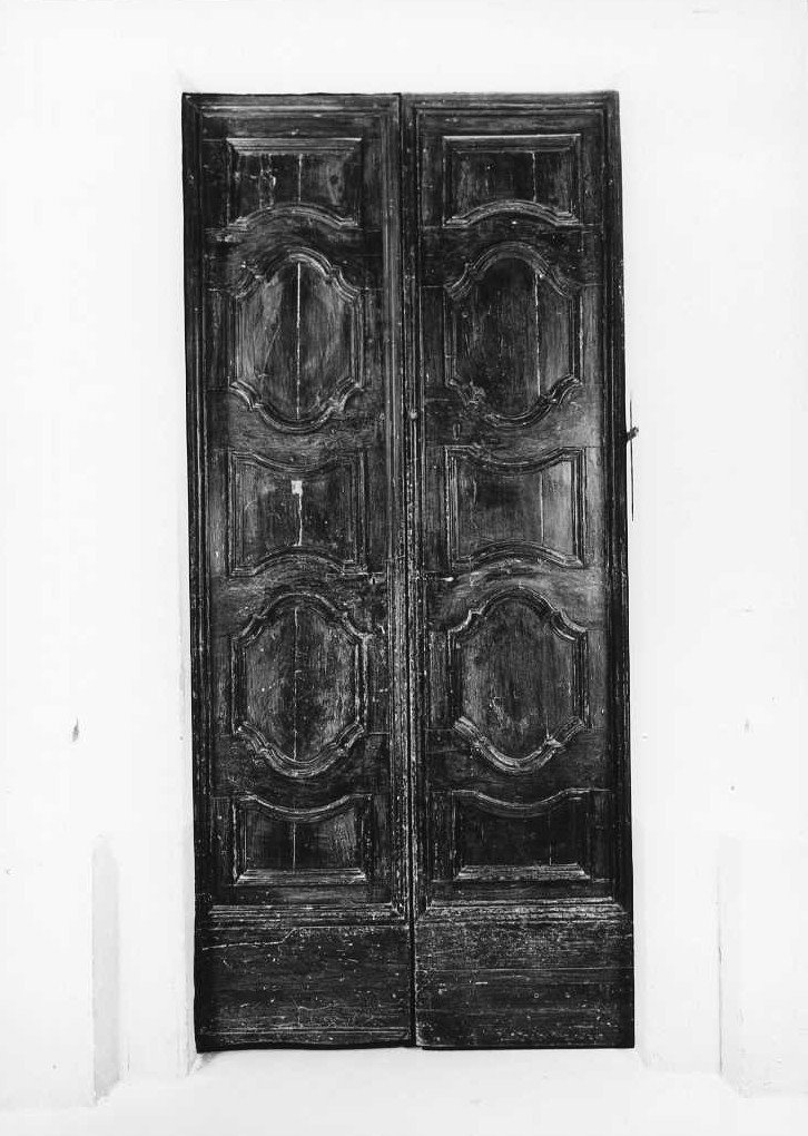 porta, serie - bottega marchigiana (fine/inizio secc. XVIII/ XIX)