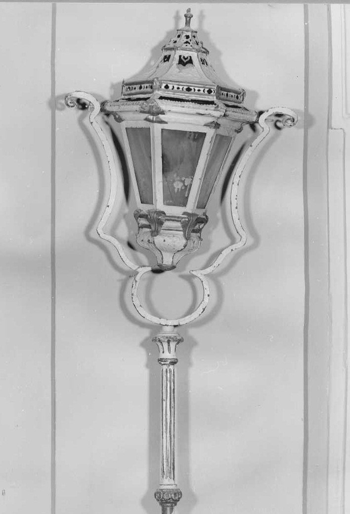 lanterna processionale - produzione marchigiana (seconda metà sec. XIX)