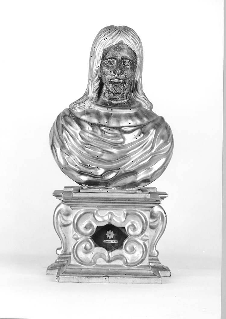 San Giovanni Evangelista (reliquiario - a busto) - bottega marchigiana (fine sec. XVIII)