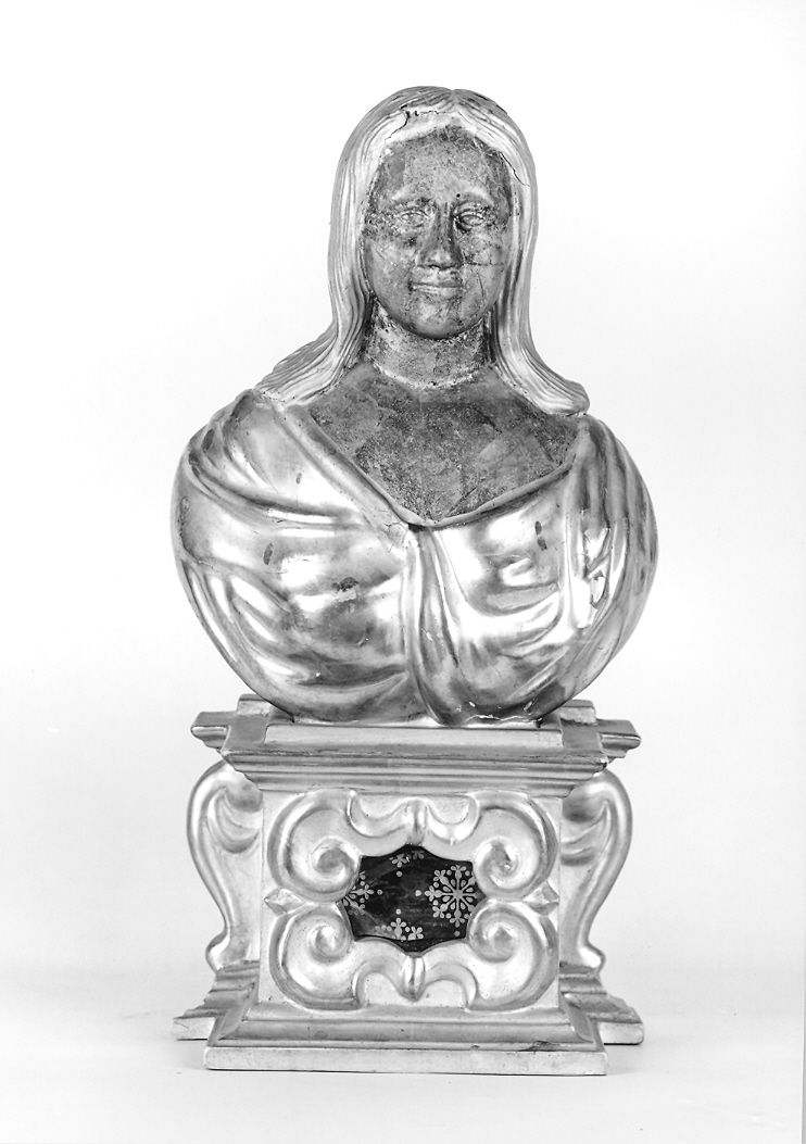 Santo (reliquiario - a busto) - bottega marchigiana (fine sec. XVIII)