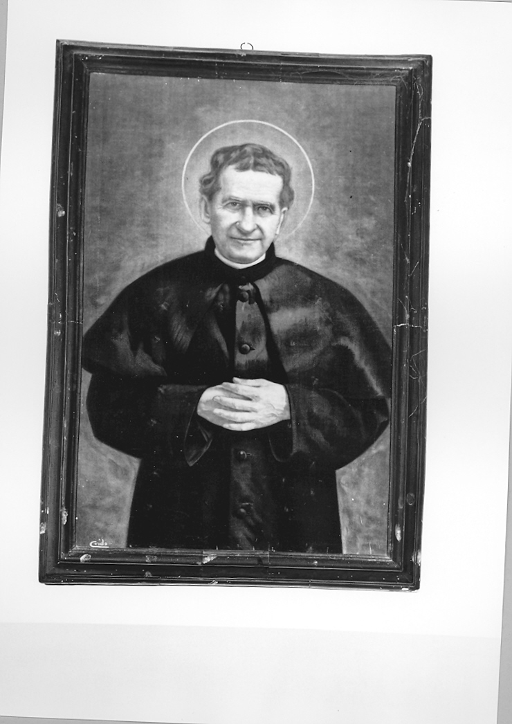 San Giovanni Bosco (dipinto) di Crida Paolo Giovanni (primo quarto sec. XX)