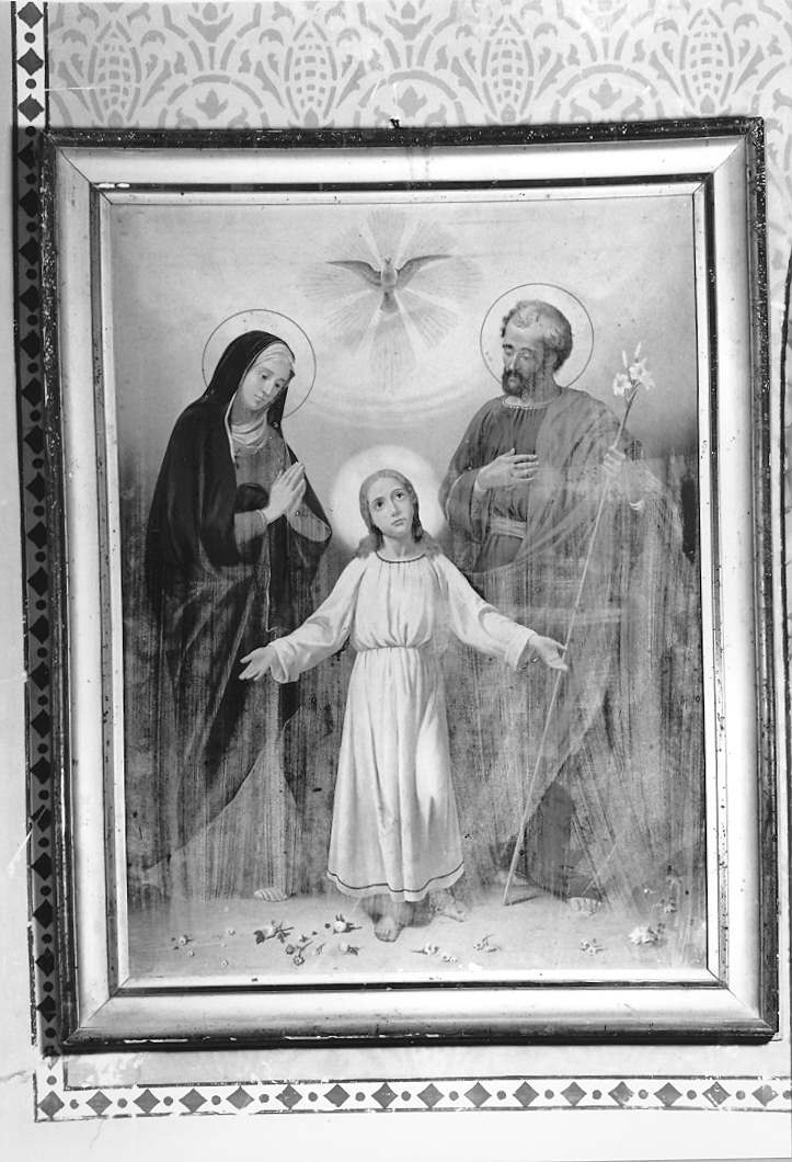 Sacra Famiglia (dipinto) - ambito marchigiano (primo quarto sec. XX)