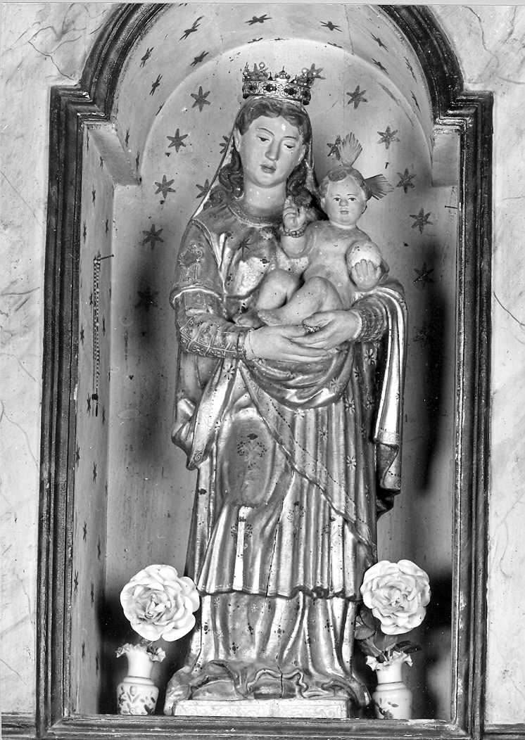 Madonna con Bambino (statua) - bottega marchigiana (prima metà sec. XVIII)