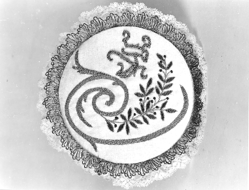 palla di calice - manifattura italiana (primo quarto sec. XX)