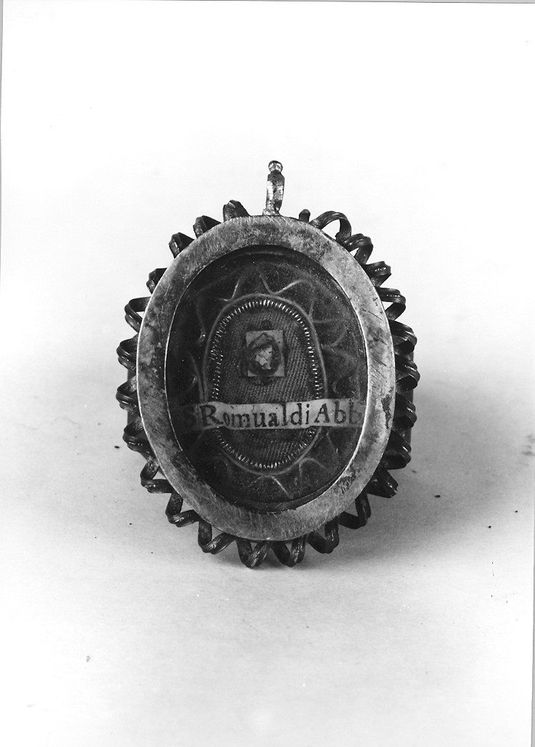 reliquiario a capsula - bottega marchigiana (sec. XIX)