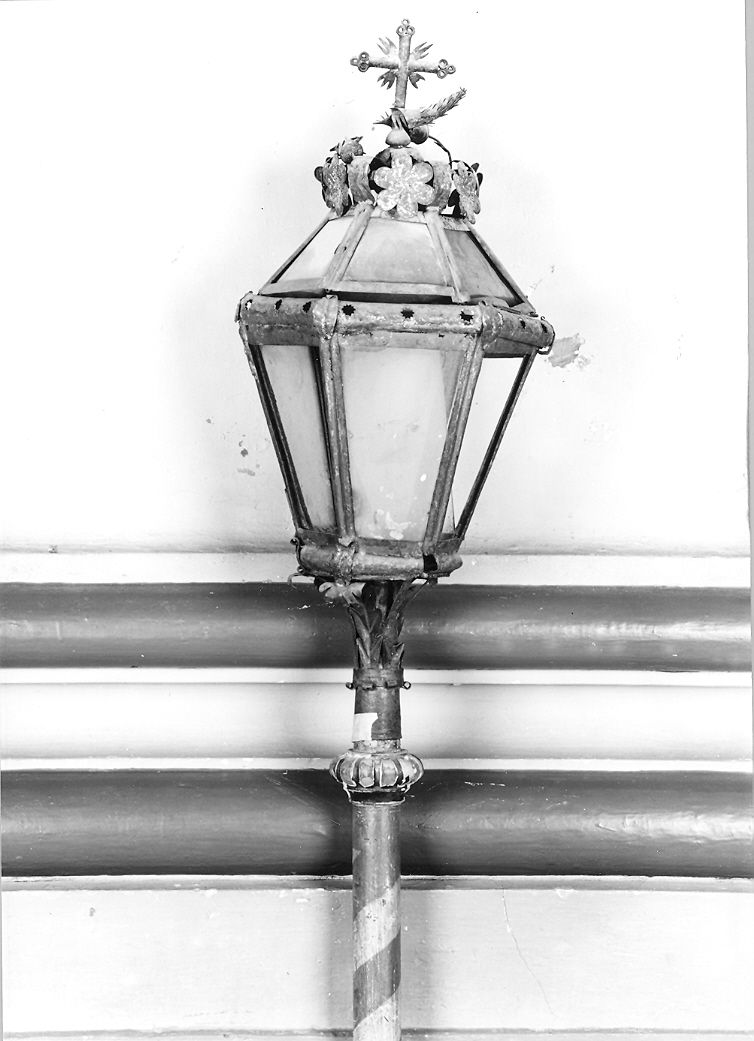 lanterna processionale, serie - bottega marchigiana (sec. XIX)