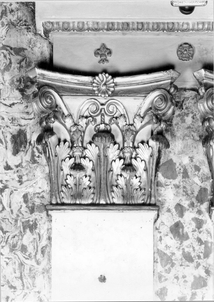 capitello, serie - bottega Italia centrale (seconda metà sec. XIX)