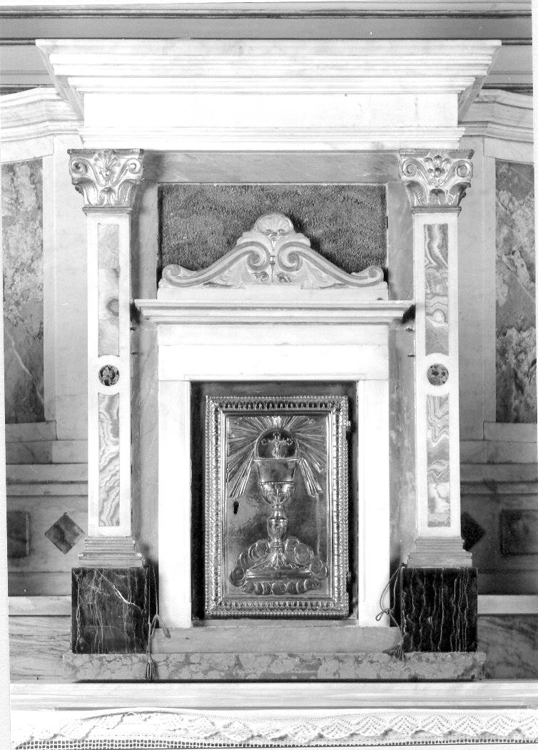 tabernacolo - bottega Italia centrale (seconda metà sec. XIX)