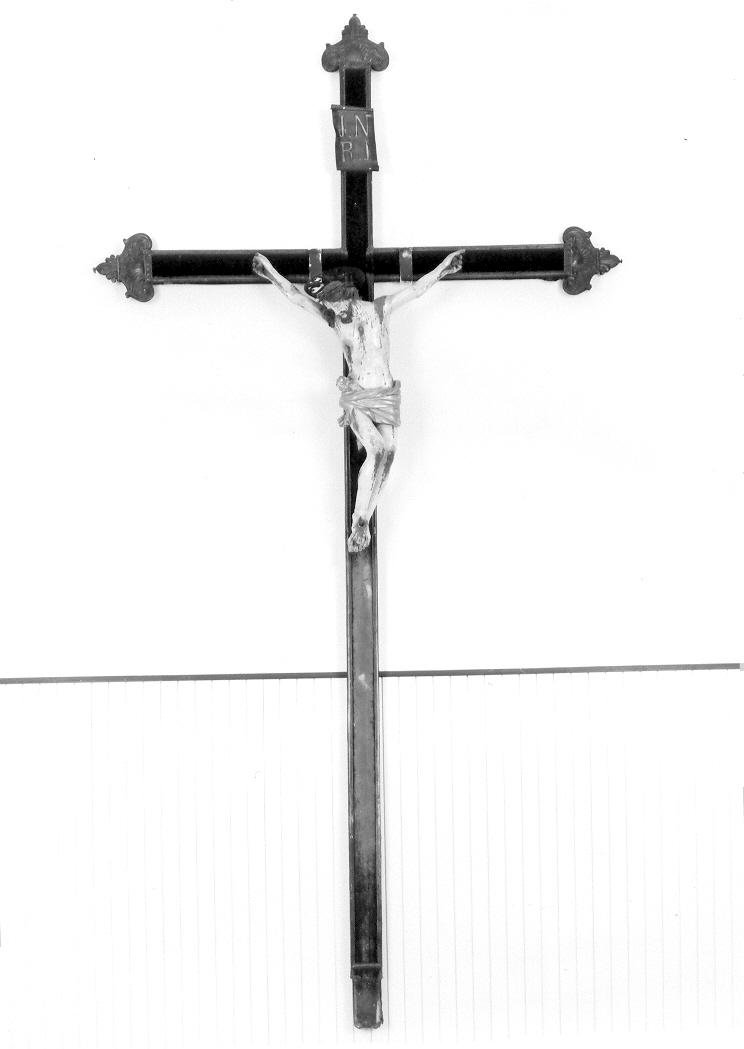 crocifisso - bottega marchigiana (seconda metà sec. XIX)