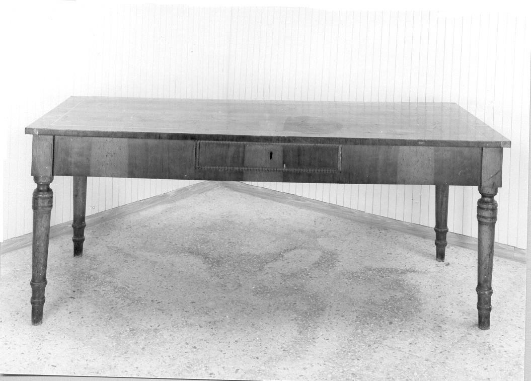 tavolo - bottega marchigiana (metà sec. XIX)