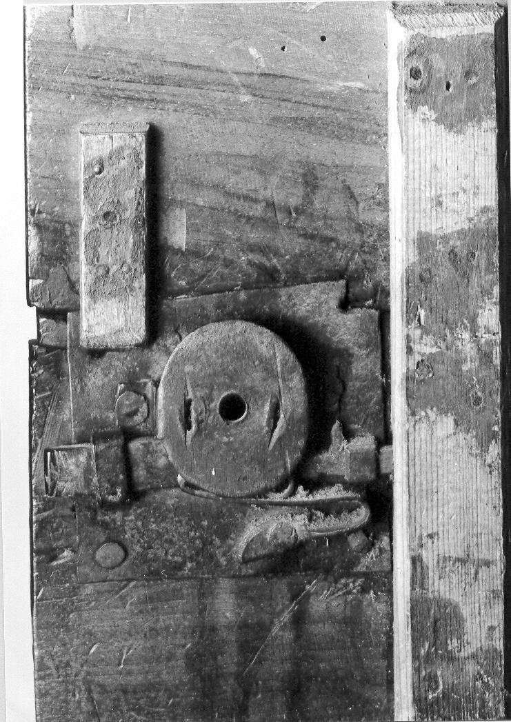 serratura - bottega marchigiana (inizio sec. XVII)