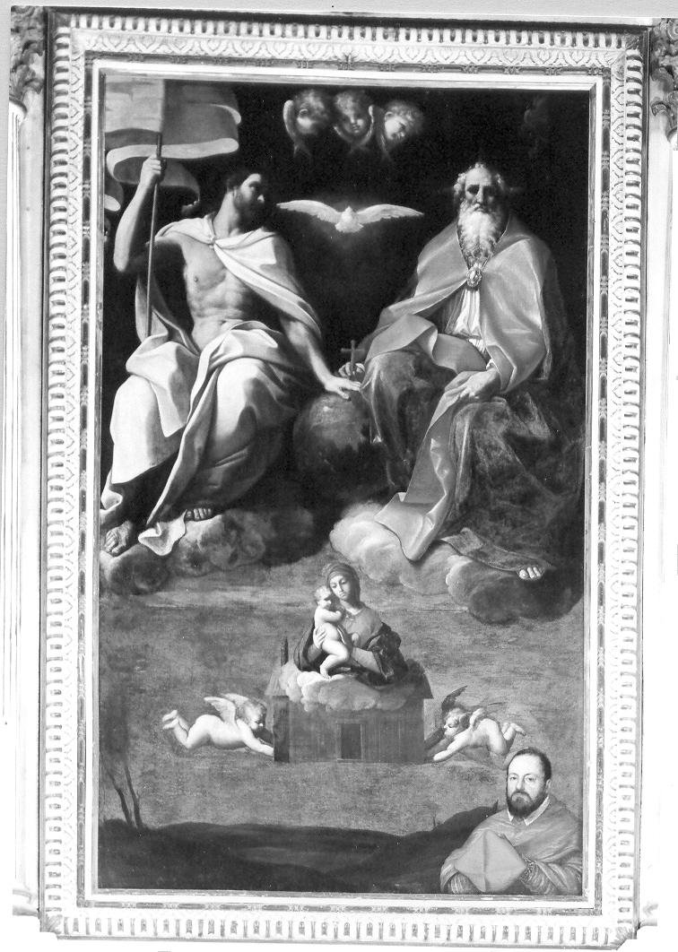 trasporto della Santa Casa a Loreto (dipinto) di Campi Enea (fine sec. XVI)