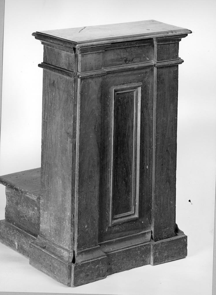 inginocchiatoio, coppia - bottega marchigiana (seconda metà sec. XVIII)