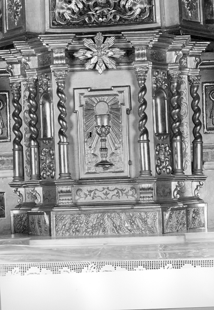 tabernacolo - bottega marchigiana (seconda metà sec. XIX)