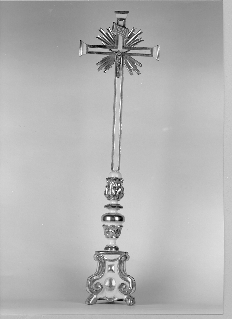 croce d'altare - bottega marchigiana (metà sec. XIX)