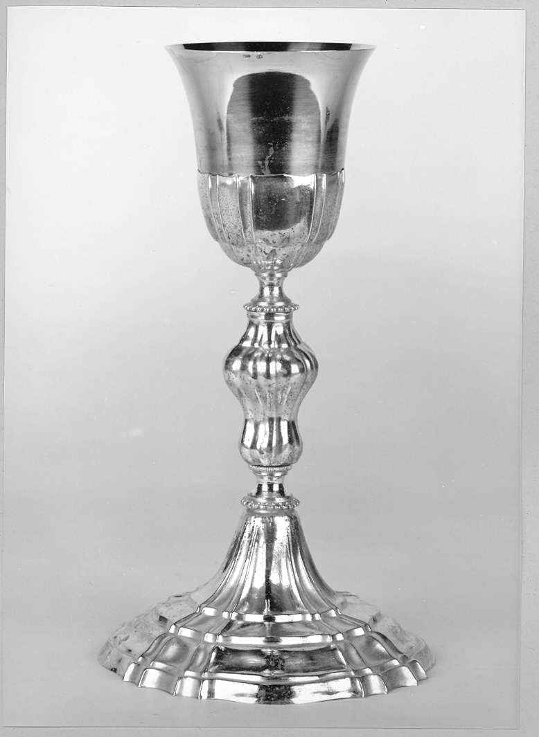 calice - bottega marchigiana (fine sec. XIX)
