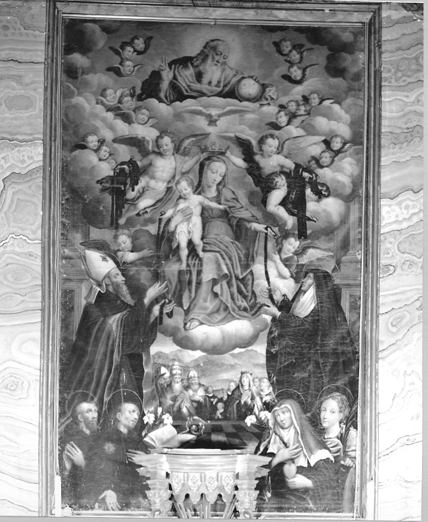 Madonna della Cintola (dipinto) di Ramazzani Ercole (ultimo quarto sec. XVI)