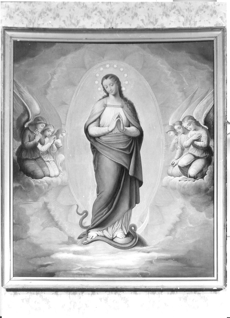 assunzione della Madonna (dipinto) - ambito marchigiano (secondo quarto sec. XIX)