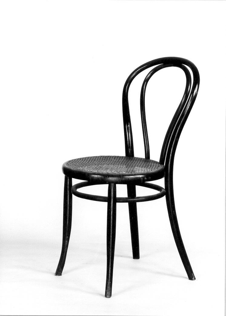 sedia, serie - bottega viennese (fine/inizio secc. XIX/ XX)