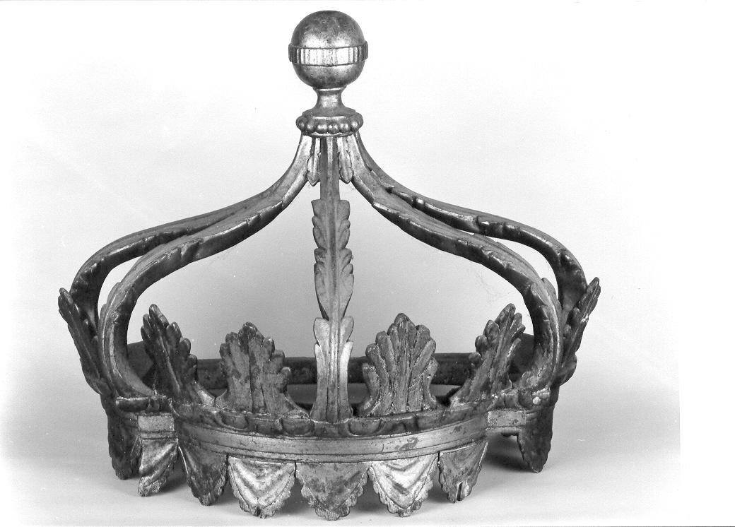 corona di tronetto per esposizione eucaristica - bottega marchigiana (seconda metà sec. XIX)