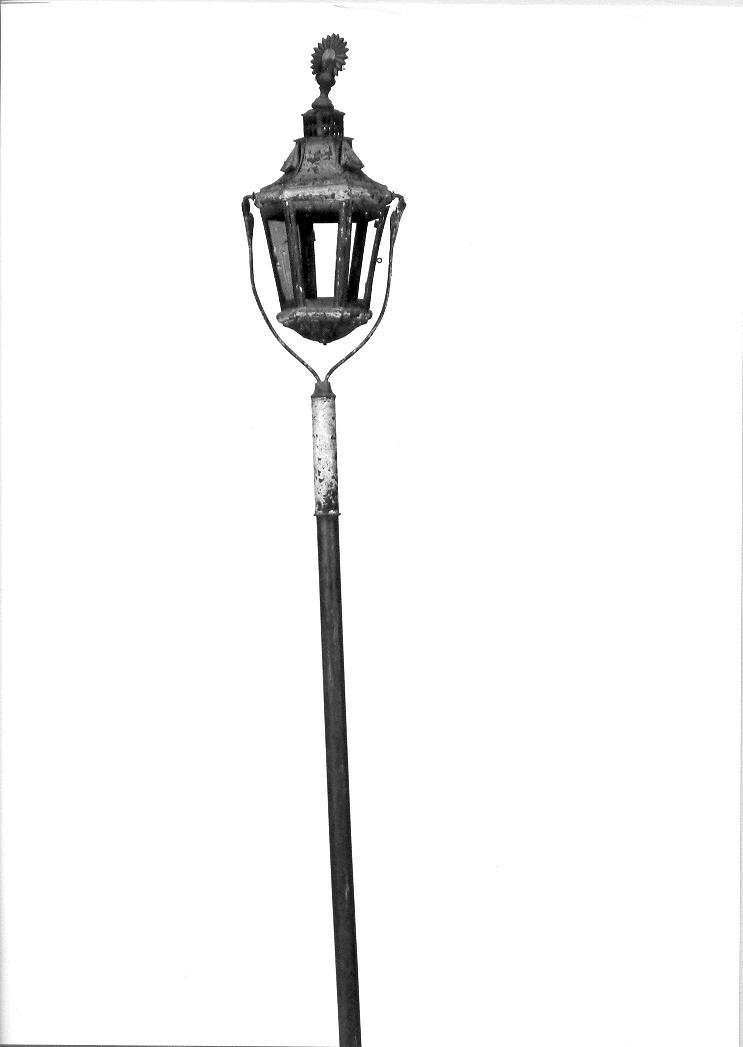 lanterna processionale - bottega marchigiana (inizio sec. XX)