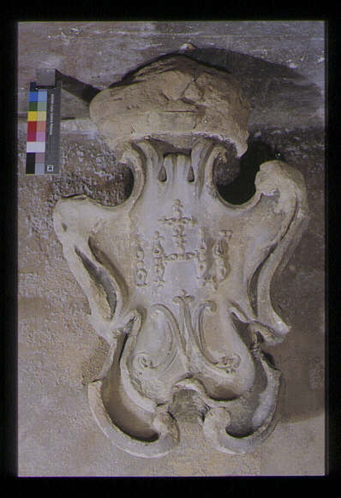 scudo, frammento - ambito marchigiano (sec. XVIII)