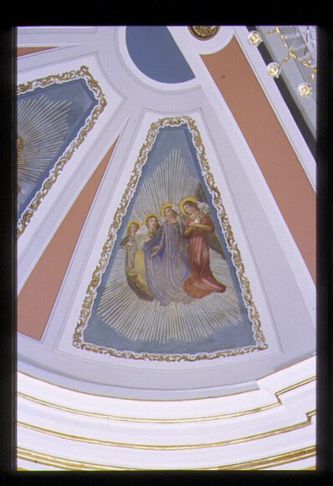 Trinità (dipinto) di Micheli Alessandro (secondo quarto sec. XX)