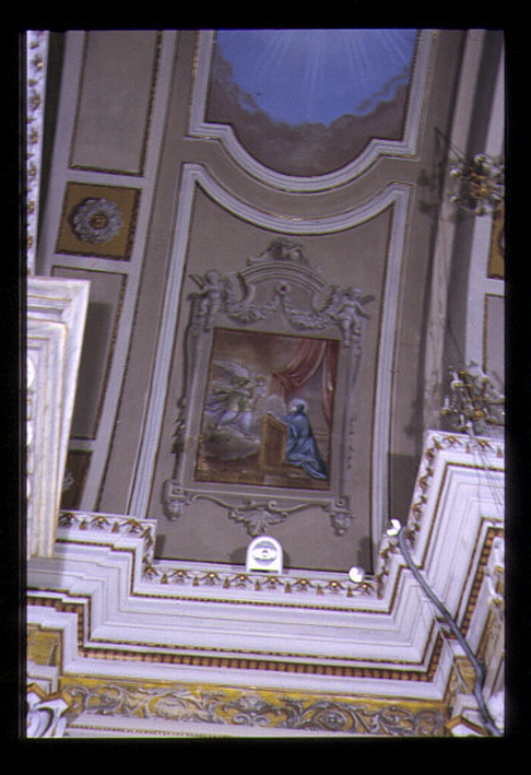 Annunciazione (dipinto) di Micheli Alessandro (primo quarto sec. XX)