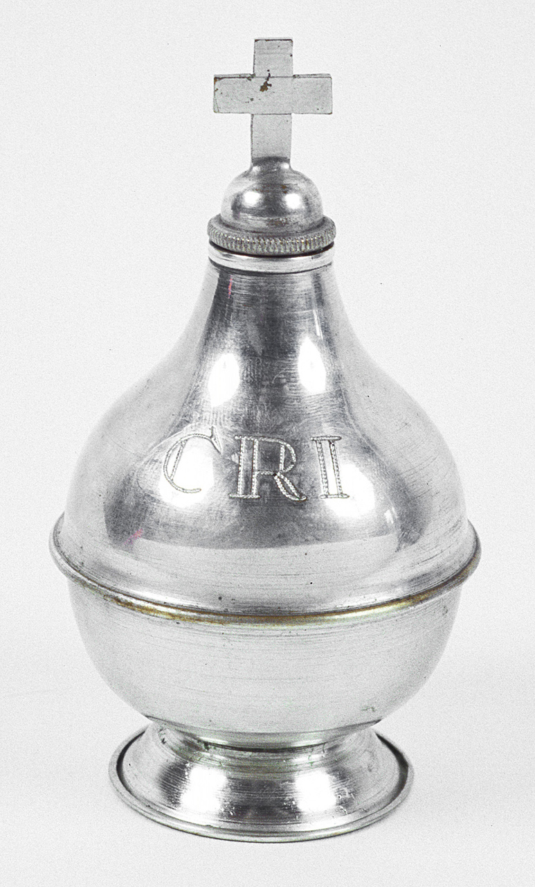 vasetti per oli santi - bottega italiana (metà sec. XX)