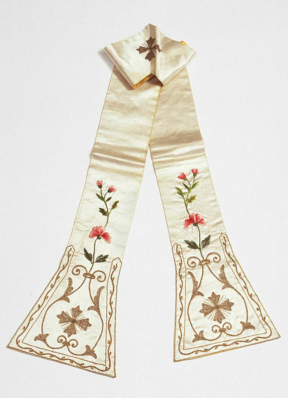 stola - manifattura lombarda (primo quarto sec. XX)