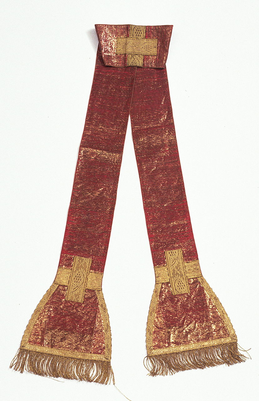 stola - manifattura italiana (seconda metà sec. XIX)