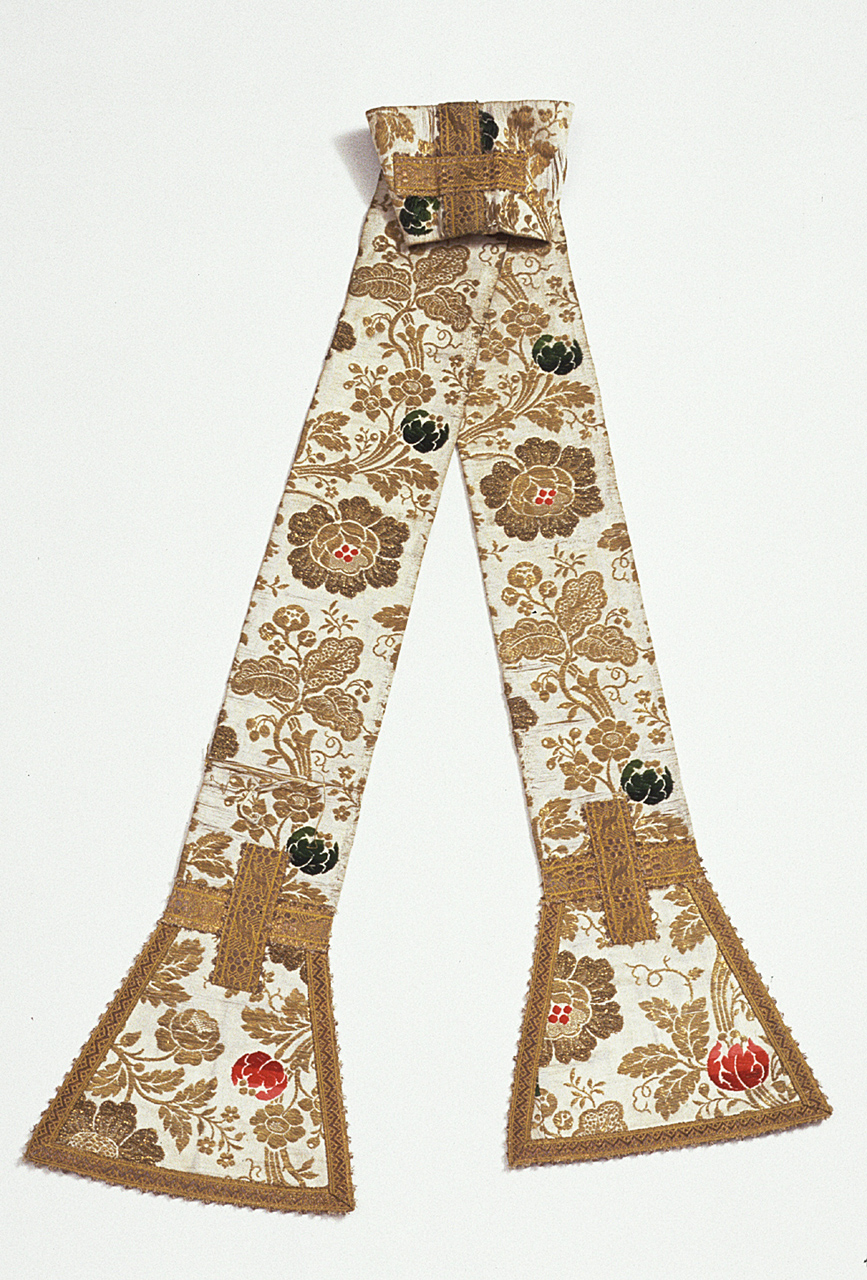 stola - manifattura italiana (ultimo quarto sec. XIX)