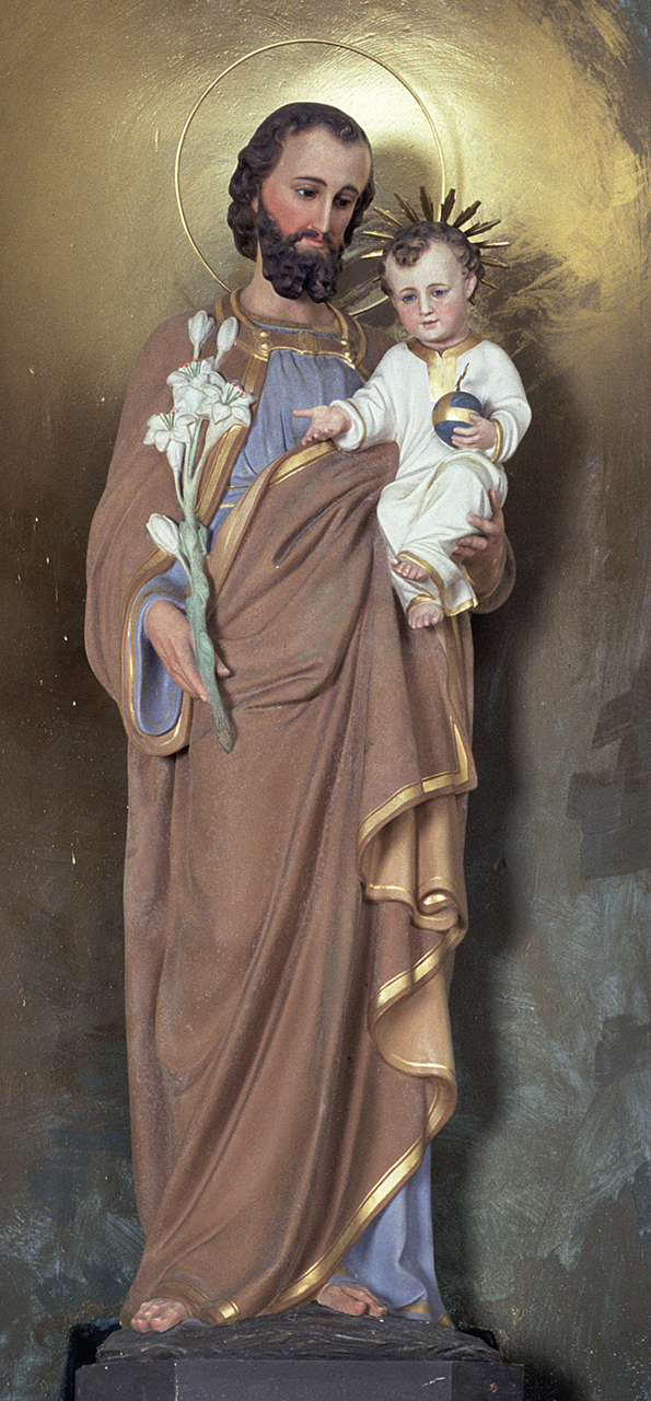 San Giuseppe (statua) - bottega italiana (prima metà sec. XX)