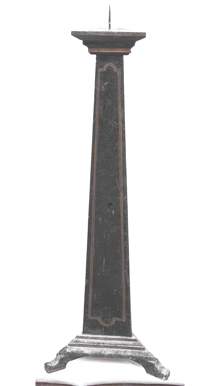 candelabro, serie - bottega marchigiana (sec. XX)