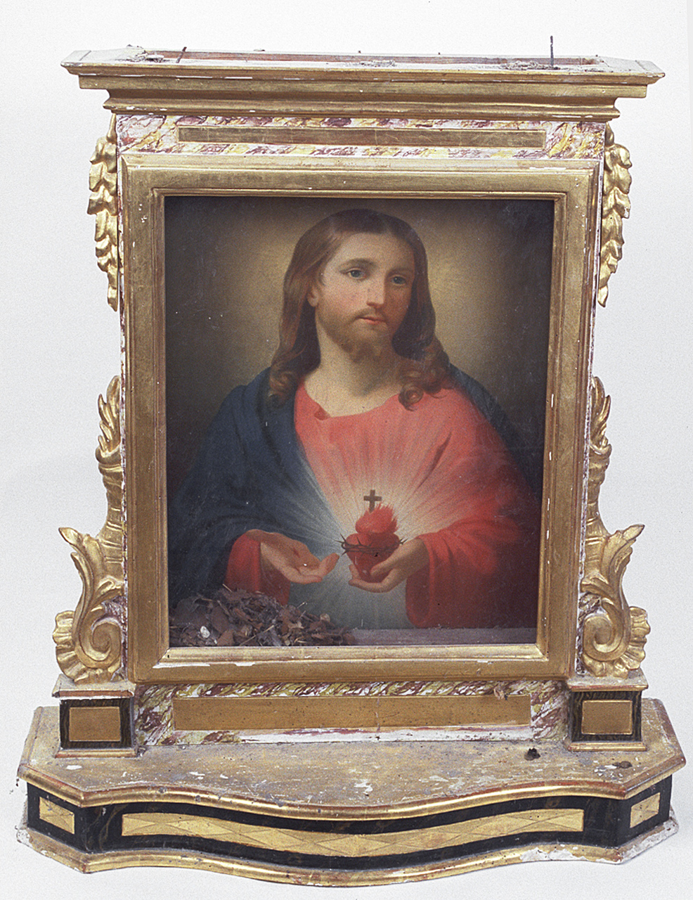 espositorio eucaristico - bottega marchigiana (primo quarto sec. XIX)