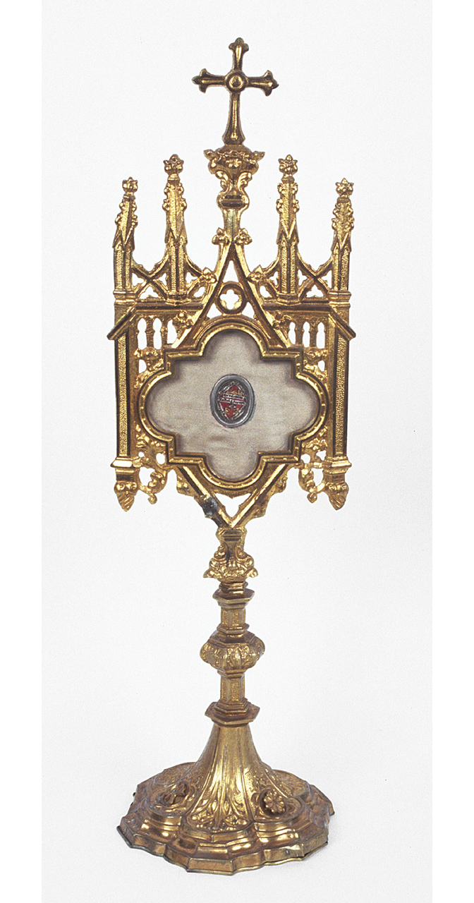 reliquiario architettonico - bottega marchigiana (secondo quarto sec. XX)