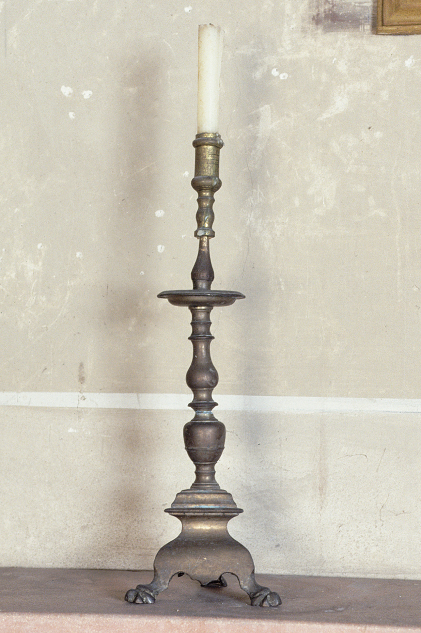 candeliere, coppia - produzione italiana (prima metà sec. XX)