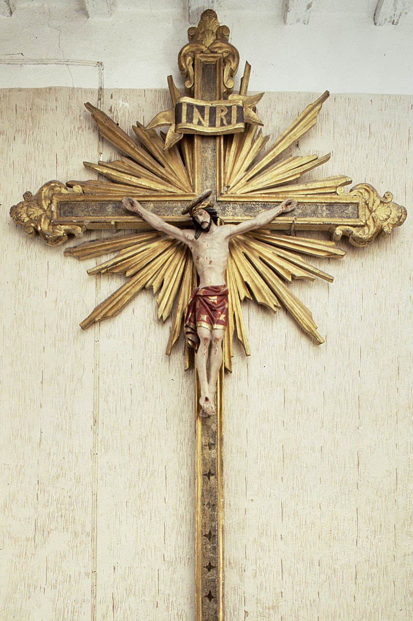 croce processionale - bottega marchigiana (sec. XIX)