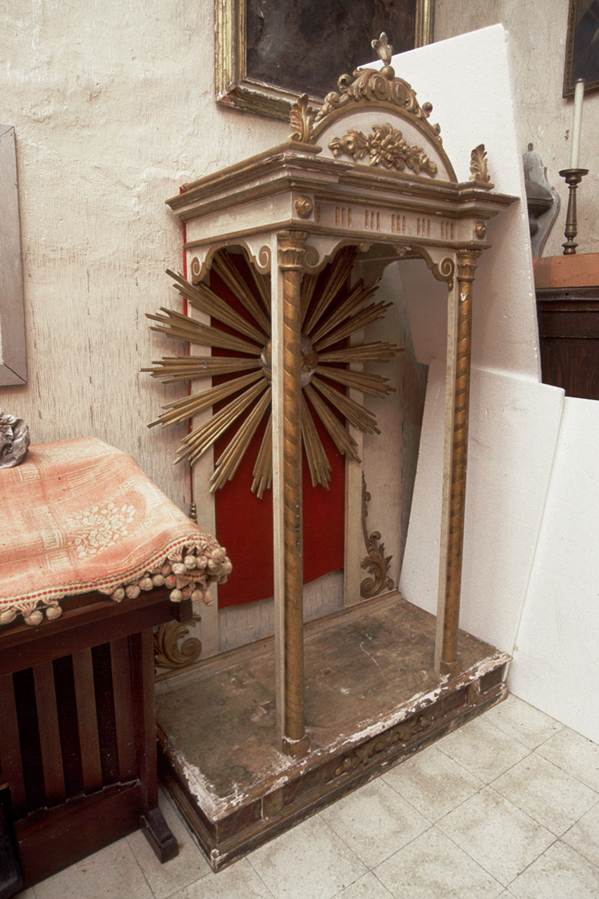 espositorio eucaristico - bottega marchigiana (seconda metà sec. XIX)