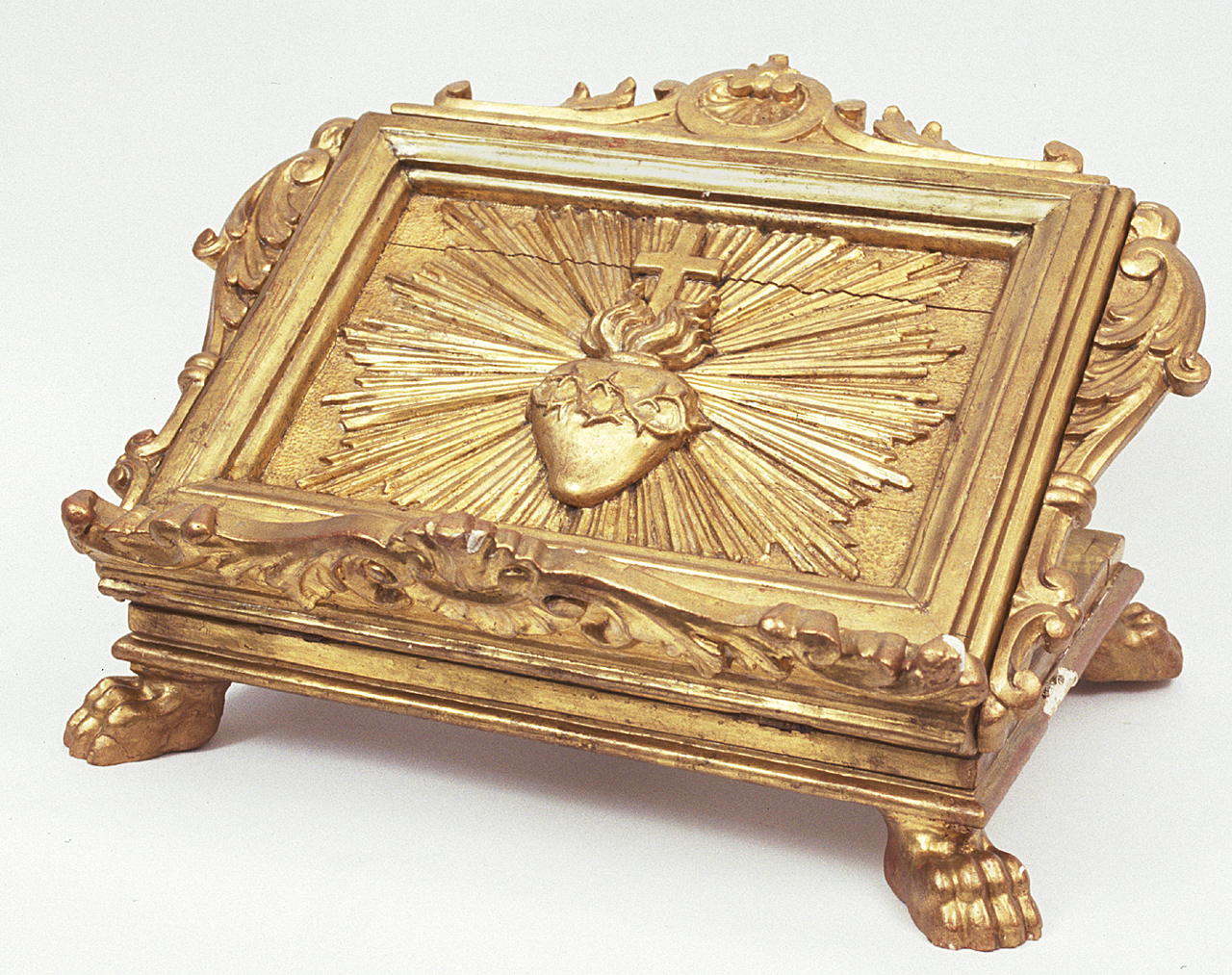 leggio - bottega marchigiana (ultimo quarto sec. XVIII)