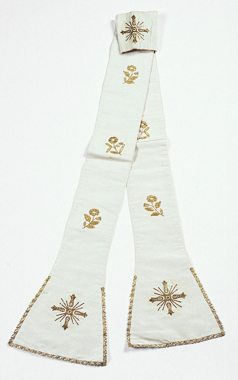 stola - manifattura italiana (prima metà sec. XX)