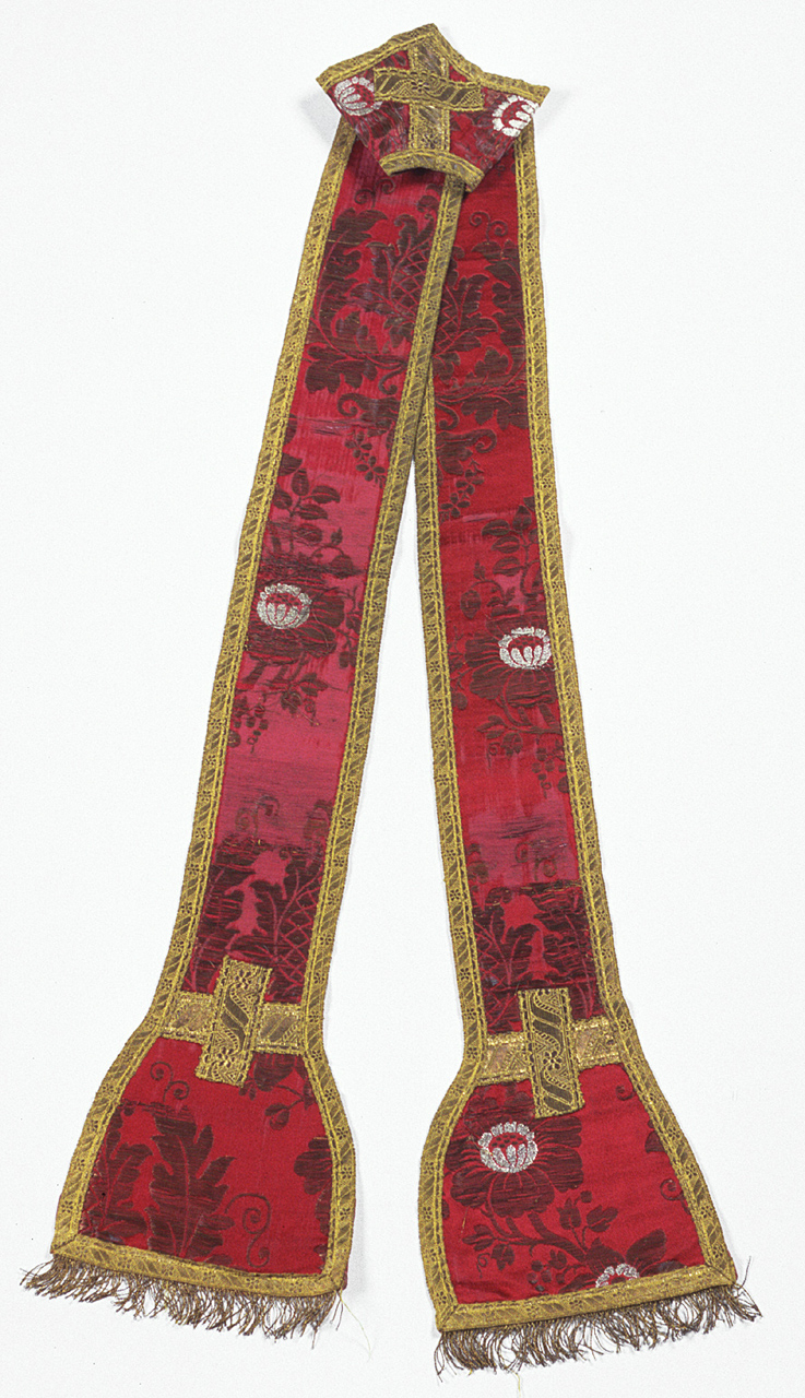 stola - manifattura italiana (fine/inizio secc. XIX/ XX)