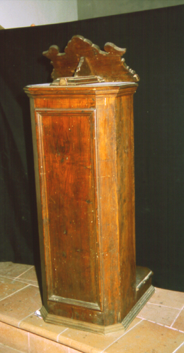 leggio - bottega marchigiana (sec. XIX)