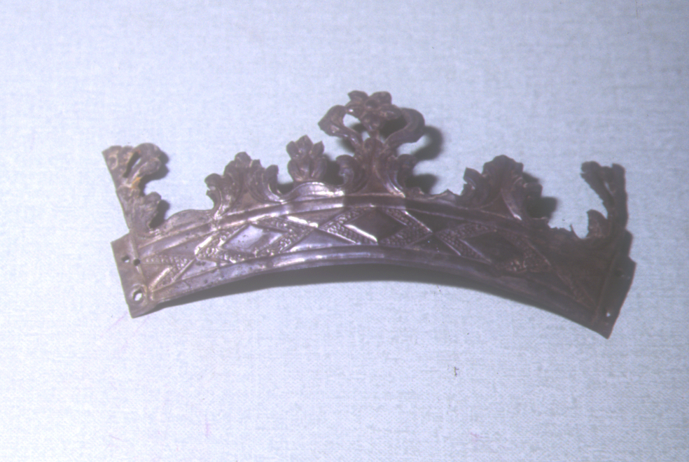 corona di immagine sacra, coppia - bottega marchigiana (fine/inizio secc. XVII/ XVIII)