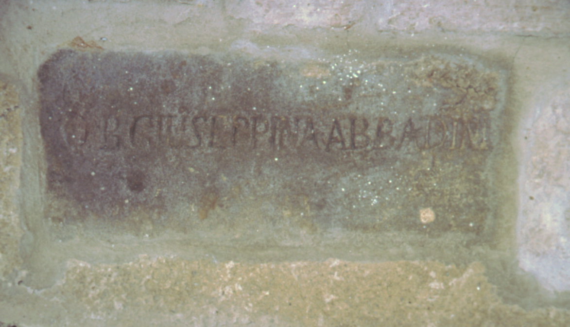 lapide commemorativa - bottega marchigiana (sec. XIX)