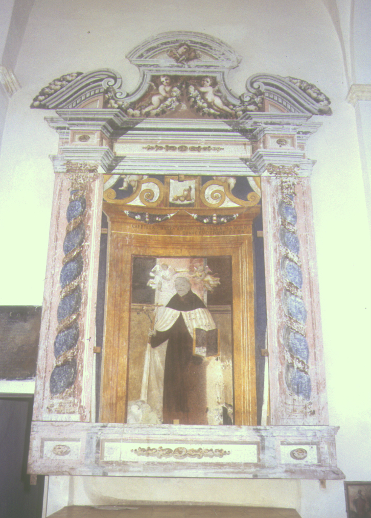 mostra, elemento d'insieme - bottega marchigiana (sec. XVIII)